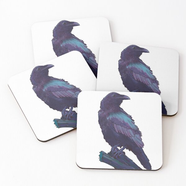 Item preview, Crow on branch designed and sold by thebrokenbird.