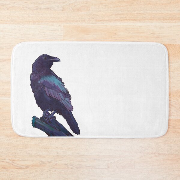 Item preview, Crow on branch designed and sold by thebrokenbird.