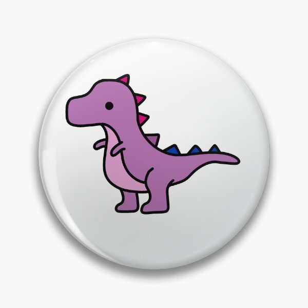 Item preview, Bisexual Pride Dino designed and sold by caitodoesstuff.