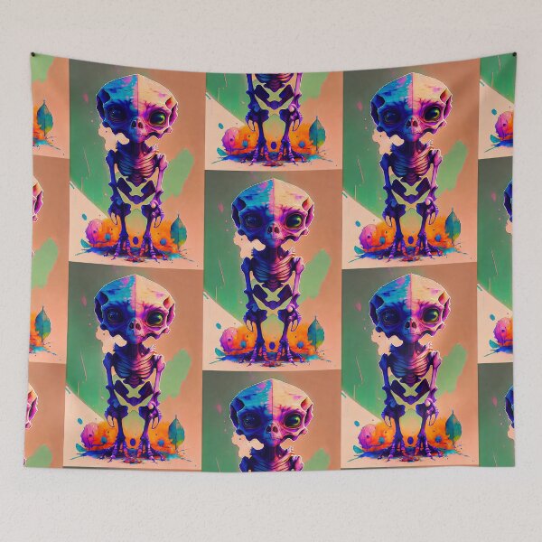 Item preview, Alien Skeleton designed and sold by LALO1000INK.