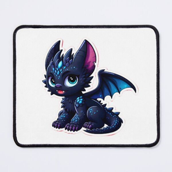 Item preview, Night Fury Toothless Transparent Sticker designed and sold by petricorstudios.