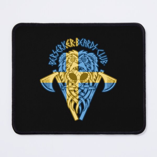 Item preview, Berserker Beards Sweden Logo designed and sold by Berserkerbeards.