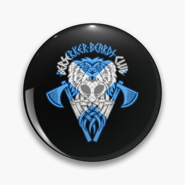 Item preview, Berserker Beards Scotland Logo designed and sold by Berserkerbeards.