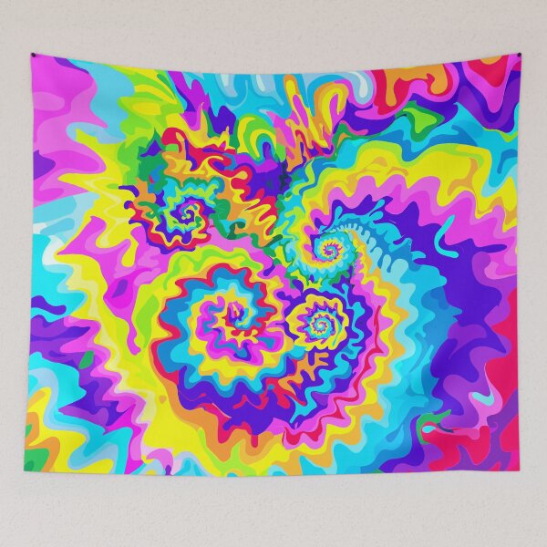 Item preview, Vibrant colorful Tie Dye Design designed and sold by Artbyminga.