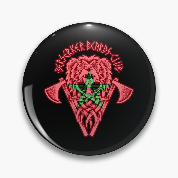Item preview, Berserker Beards Morocco Logo designed and sold by Berserkerbeards.