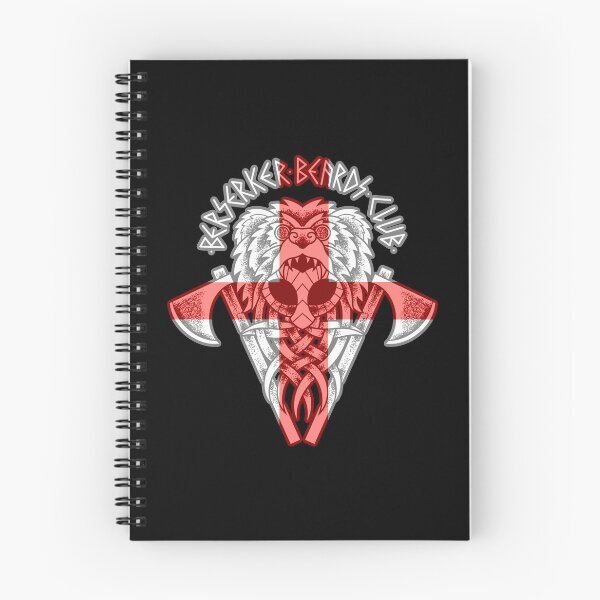 Item preview, Berserker Beards England Logo designed and sold by Berserkerbeards.