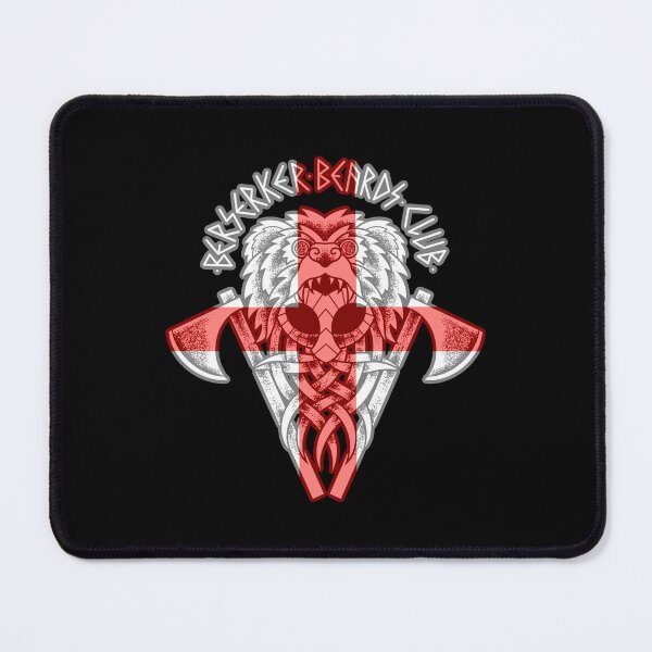 Item preview, Berserker Beards England Logo designed and sold by Berserkerbeards.