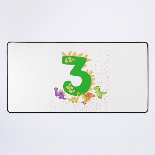 Item preview, 3 Birthday. Dinosaur Design. My 3rd birthday. Let's celebrate! designed and sold by FreeSoulLab.