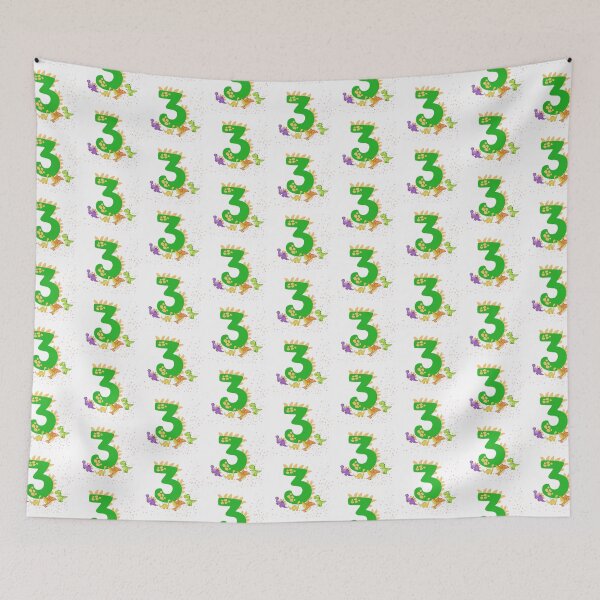 Item preview, 3 Birthday. Dinosaur Design. My 3rd birthday. Let's celebrate! designed and sold by FreeSoulLab.