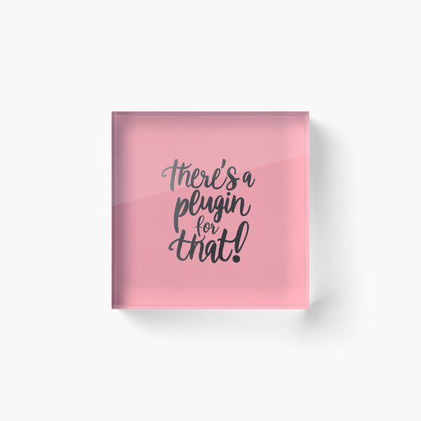 Item preview, There's a Plugin for That! Techie Typography designed and sold by Karistina Lafae Designs.