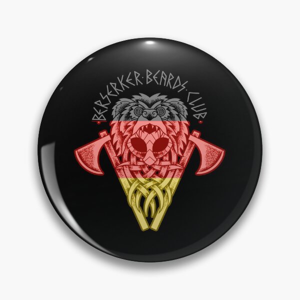 Item preview, Berserker Beards Germany Logo designed and sold by Berserkerbeards.