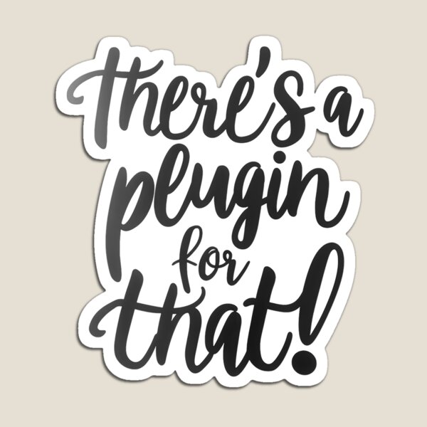 Item preview, There's a Plugin for That! Techie Typography designed and sold by Karistina Lafae Designs.