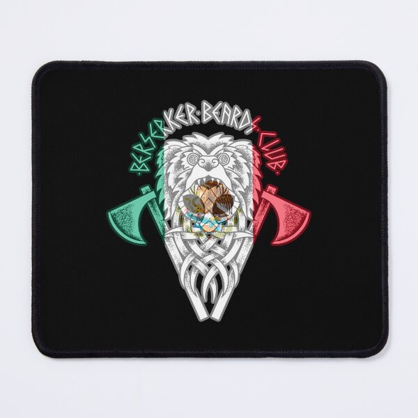 Item preview, Berserker Beards Mexico Logo designed and sold by Berserkerbeards.
