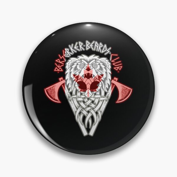 Item preview, Berserker Beards Canada Logo designed and sold by Berserkerbeards.