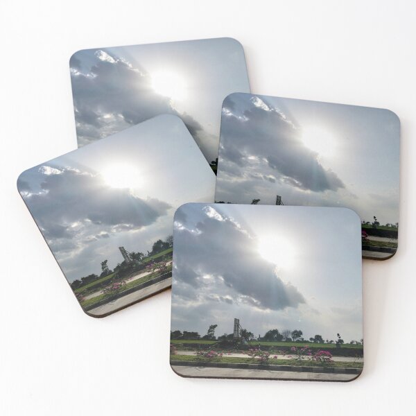 Item preview, Rainy Clouds and Sun on highway designed and sold by Akashdigiart.