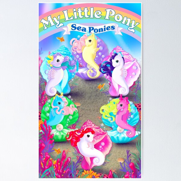 Item preview, Call Upon The Sea Ponies Backcard 2 designed and sold by scholtenart.