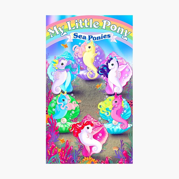 Item preview, Call Upon The Sea Ponies Backcard 2 designed and sold by scholtenart.