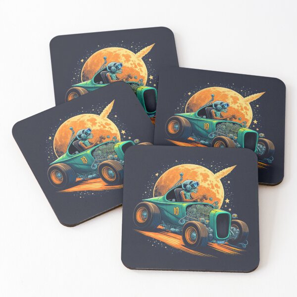Item preview, Moonlit Hot Rod Extravaganza designed and sold by Sillytoe.