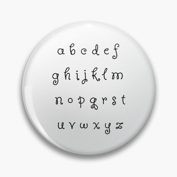 Item preview, Alphabet Lowers designed and sold by AnnSign.