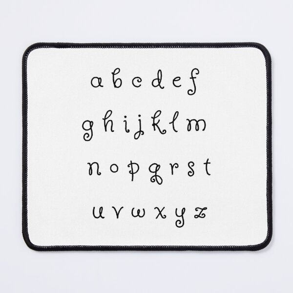 Item preview, Alphabet Lowers designed and sold by AnnSign.