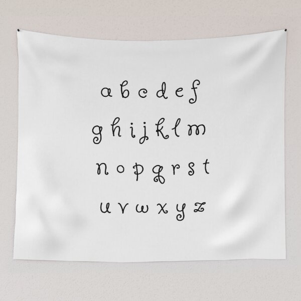 Item preview, Alphabet Lowers designed and sold by AnnSign.