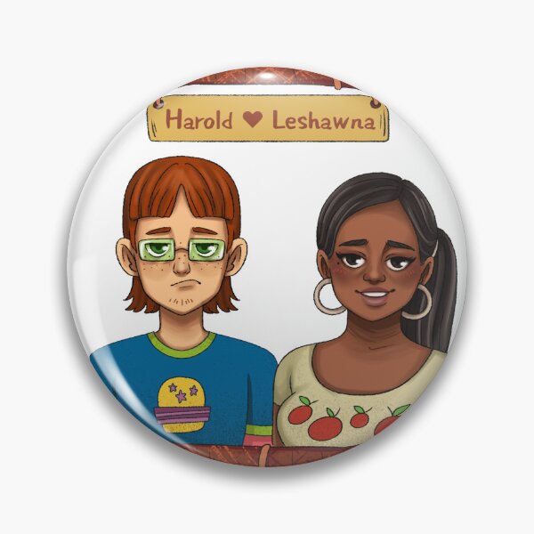Item preview, Couple Total Drama Harold and Leshawna designed and sold by Weiliepew.
