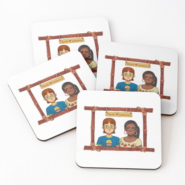 Item preview, Couple Total Drama Harold and Leshawna designed and sold by Weiliepew.