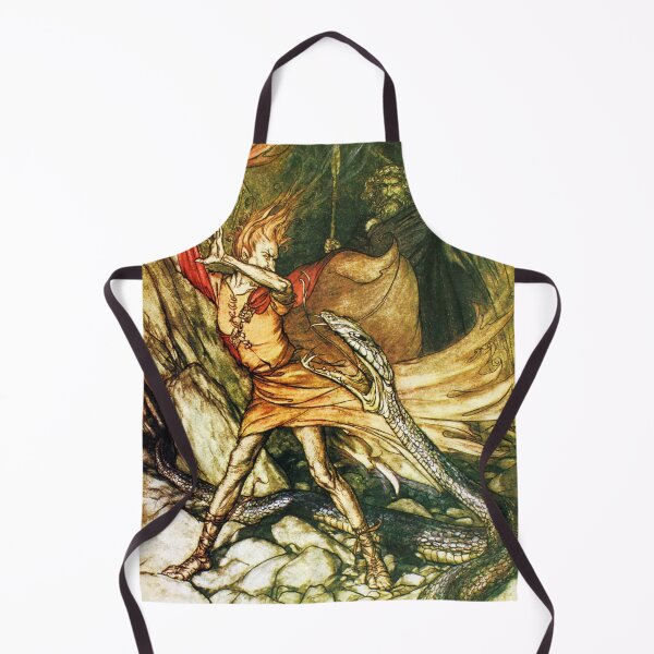 Item preview, Rhinegold and the Valkyries - Arthur Rackham 1910 designed and sold by forgottenbeauty.