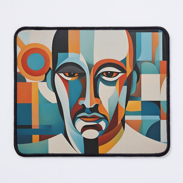 Item preview, Abstract Portrait in Geometric Style designed and sold by Robo-toons.