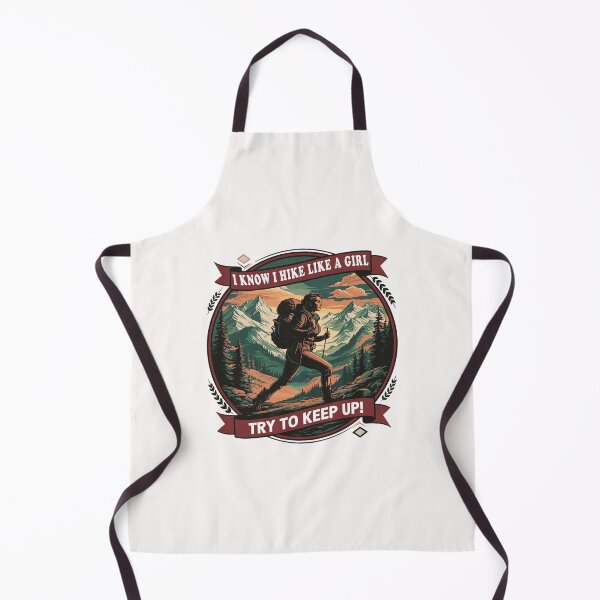 Item preview, I Hike Like a Girl - Motivational Hiking Design designed and sold by Opheli-awould.