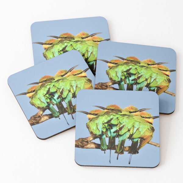 Item preview, Rainbow Bee-eaters trying to say warm designed and sold by Mark Grimsley.
