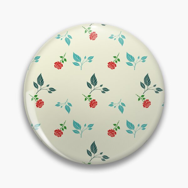 Item preview, Beige Leaves and roses pattern designed and sold by Pixevol.