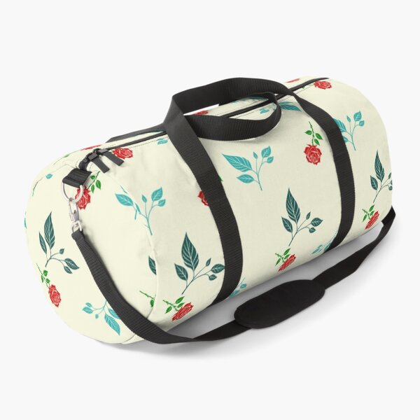 Item preview, Beige Leaves and roses pattern designed and sold by Pixevol.