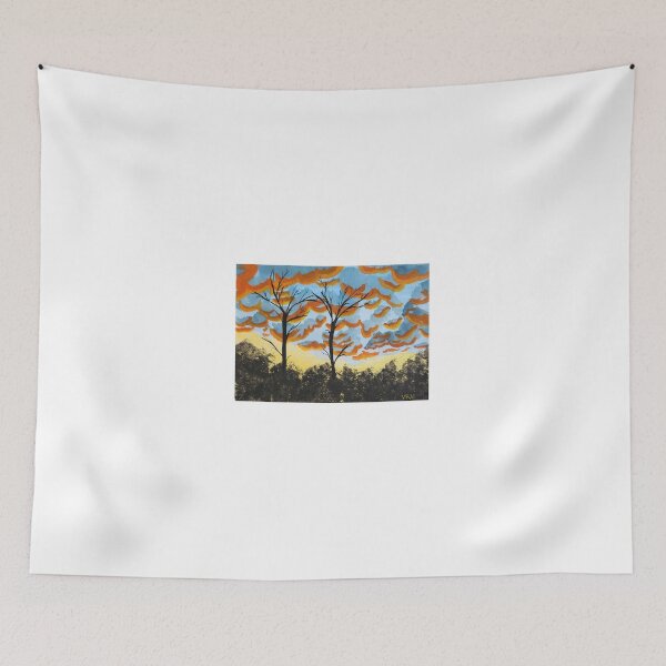 Item preview, Gouache painting of an evening scene in Madison, Wisconsin designed and sold by Varun Bhalerao.