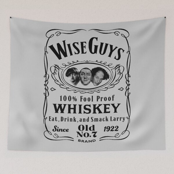 Item preview, Wise Guy Whiskey Label Lts designed and sold by Alema Art.