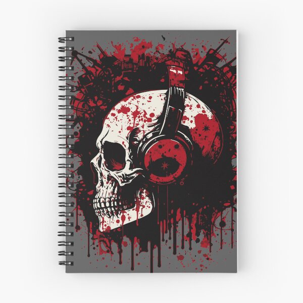 Item preview, Disc jockey de calavera zombie designed and sold by drizzd.