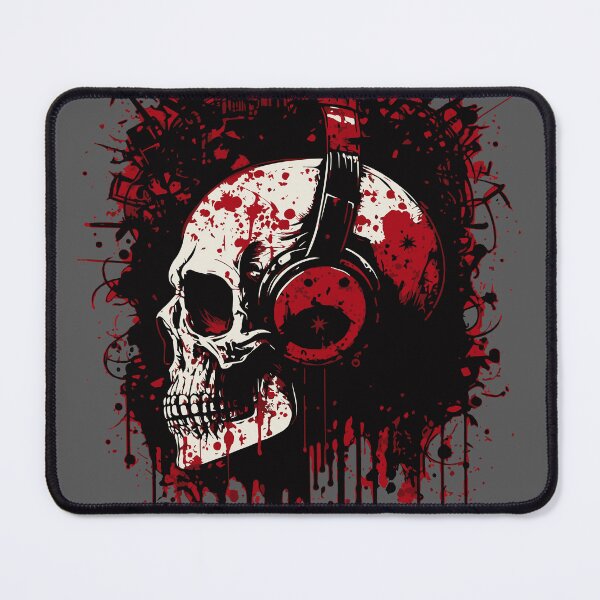 Item preview, Zombie skull disc jockey designed and sold by drizzd.