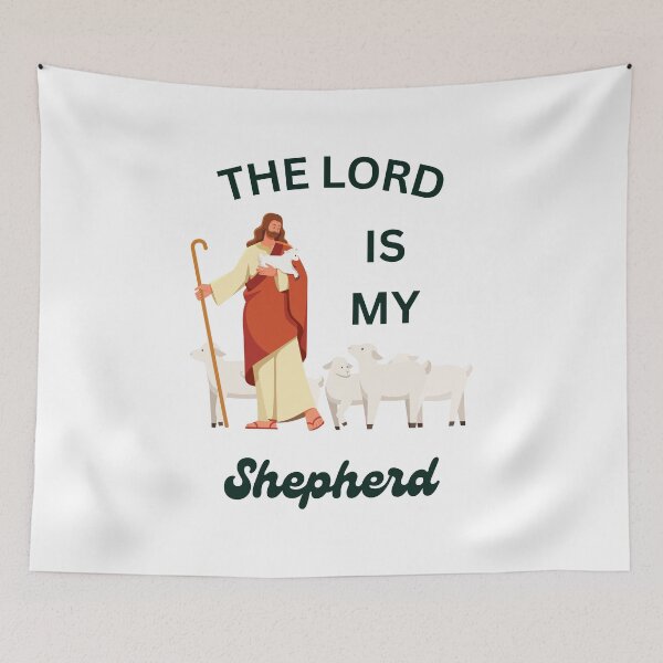 Item preview, The Lord Is My Shepherd designed and sold by aheartforgod.