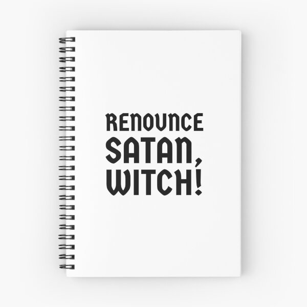 Item preview, Renounce Satan, Witch! - Mary designed and sold by geedesignsstuff.