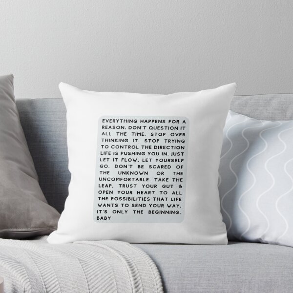 Item preview, Reminder Everything Happens For A Reason designed and sold by c0mat.