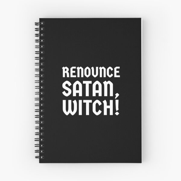 Item preview, Renounce Satan, Witch! - Mary designed and sold by geedesignsstuff.