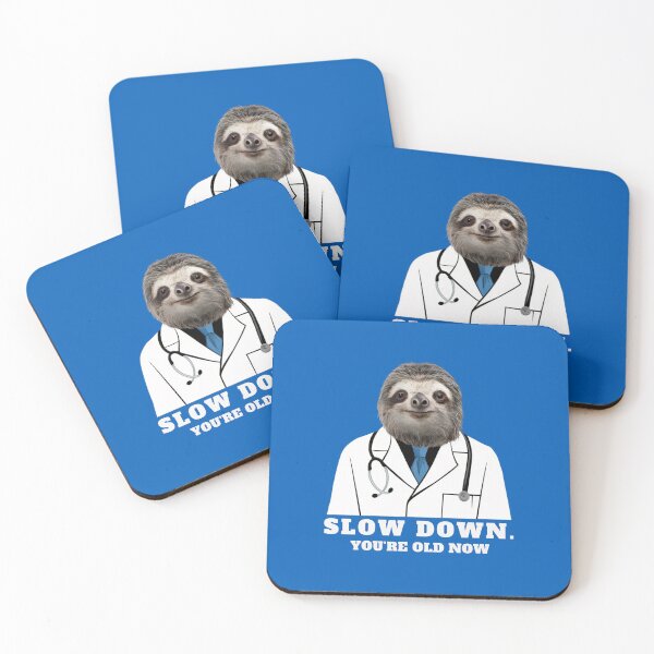 Item preview, Slow Down Funny Sloth designed and sold by Anniko Art Studio.
