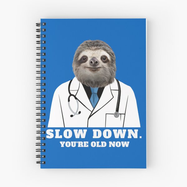 Item preview, Slow Down Funny Sloth designed and sold by Anniko Art Studio.