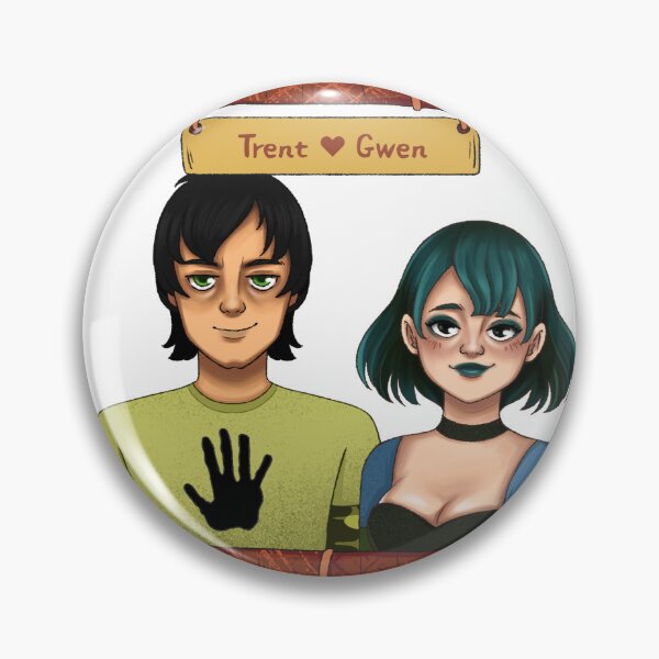 Item preview, Couple Total Drama Trent and Gwen designed and sold by Weiliepew.