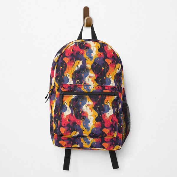 Item preview, Dynamic Organic Shapes in Bold Reds, Oranges, Yellows, Blues, and Purples designed and sold by Jane-Zay.