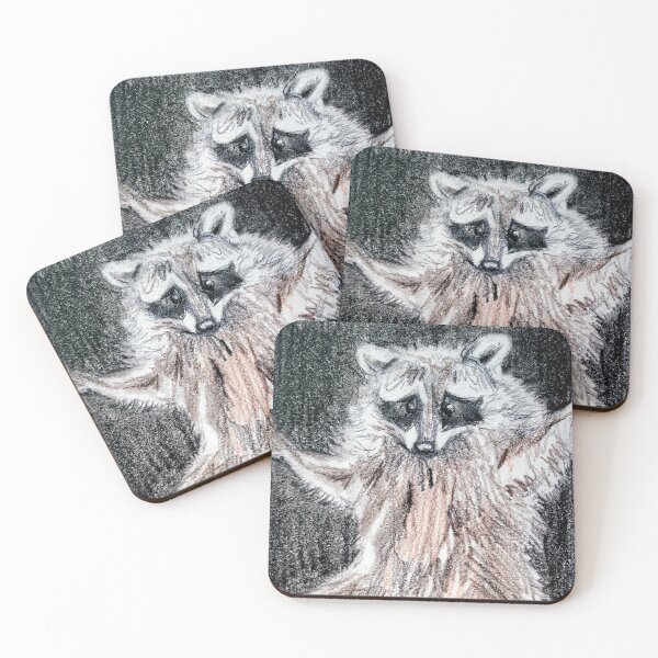 Item preview, Raccoon Sketch  designed and sold by Sarah Does Art.