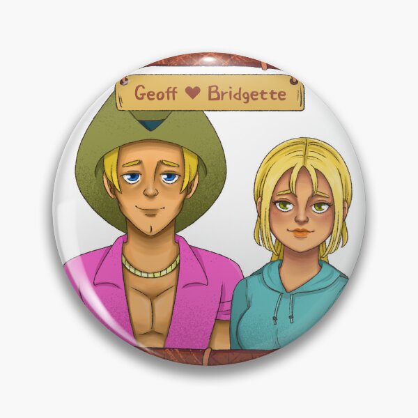 Item preview, Couple Total Drama Geoff and Bridgette designed and sold by Weiliepew.