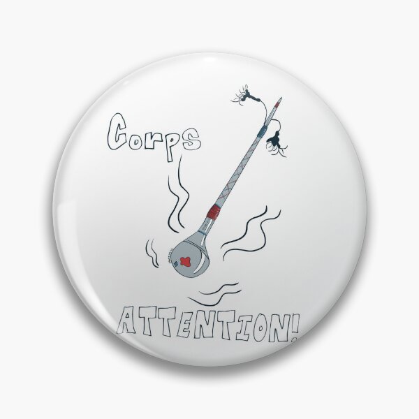Item preview, Corps Attention!  designed and sold by fifendrumfriend.