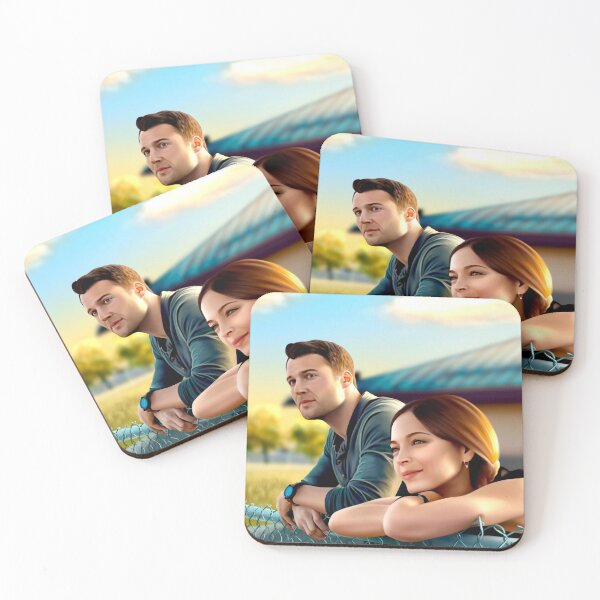 Item preview, Joanna and Billy, sunset designed and sold by kelsey_fanart.