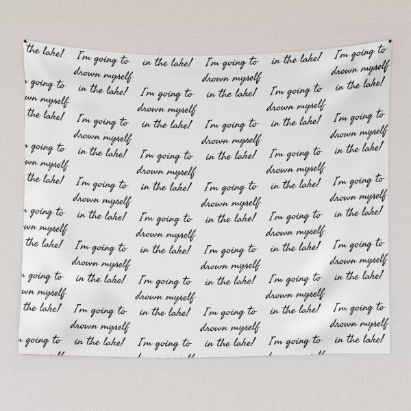 Item preview, Drown Myself in the Lake! - Thomas designed and sold by geedesignsstuff.